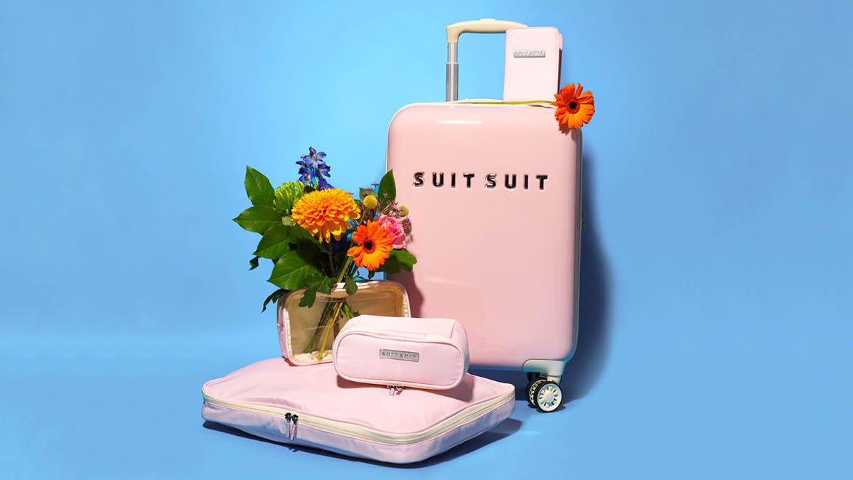 redden Tarief opwinding Win: 6x een handbagage-reisset van SUITSUIT in Pink Dust - &C