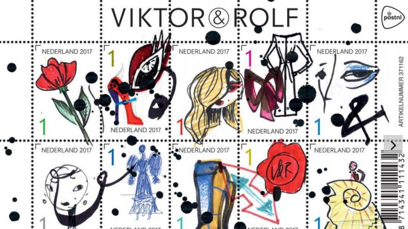 Viktor & Rolf postzegels