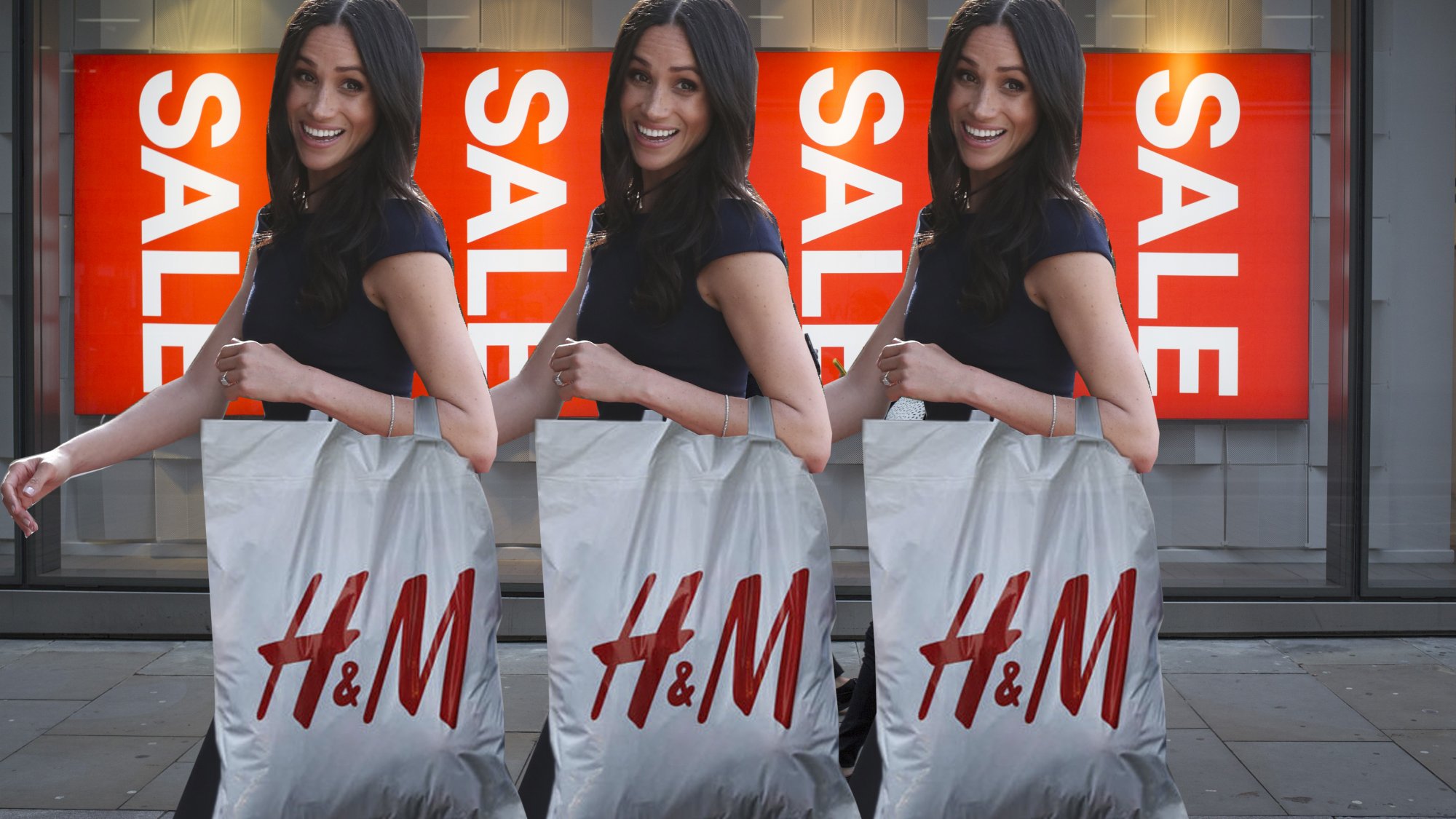 Wat Een Koopje Meghan Markle Draagt Gewoon Een H M Jurk Van 17