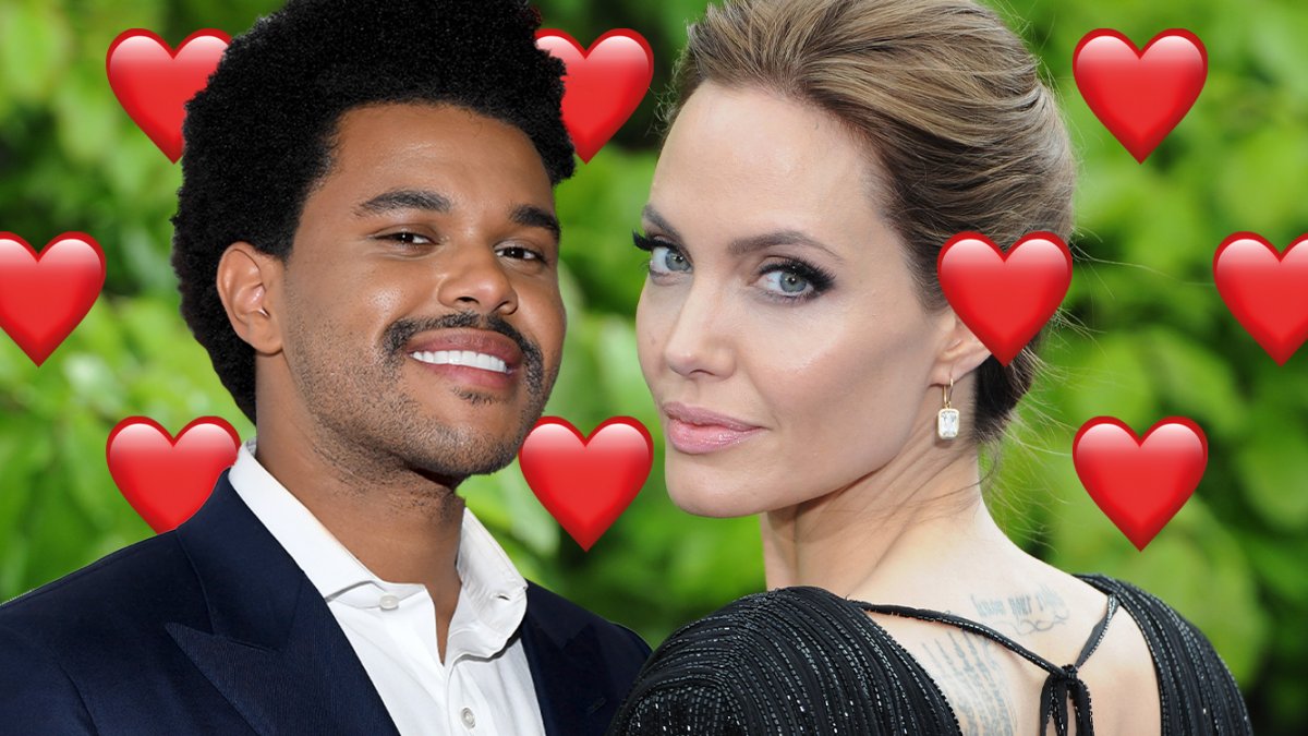 Angelina Jolie, The Weeknd, liefde