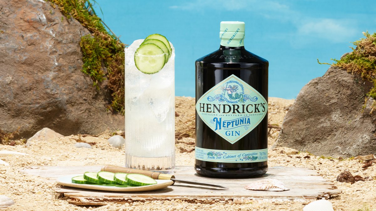 Hendrick's Gin, Hendrick's Neptunia Gin, cocktail, limited edition